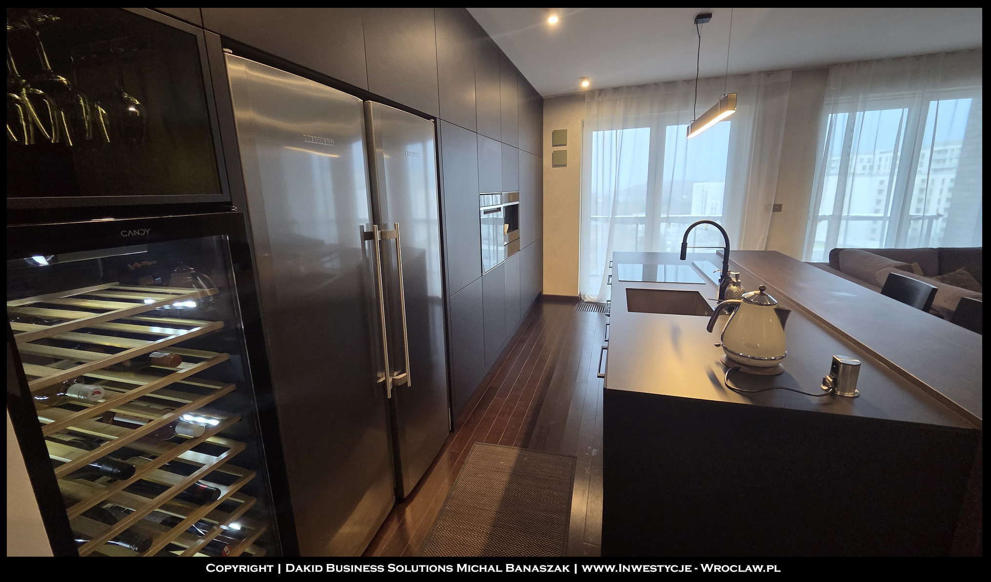 apartament na sprzedaż Wrocław Krzyki - Tarnogaj - salon ujęcie 1