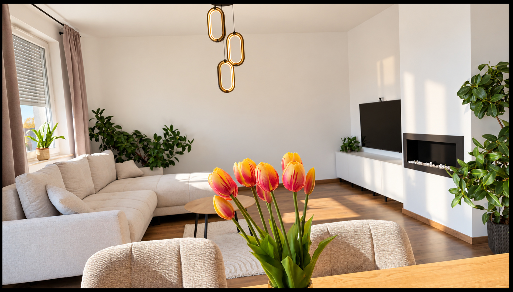 apartament na sprzedaż Wrocław Krzyki - Tarnogaj - salon ujęcie 1 apartament na sprzedaż Wrocław Krzyki - Tarnogaj - salon ujęcie 1